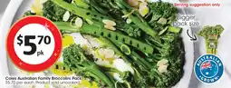 Coles Coles Australian Family Broccolini Pack offer