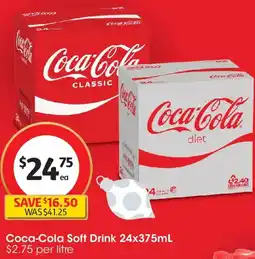 Coles Coca-Cola Soft Drink offer