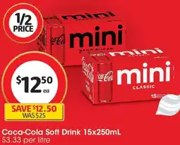 Coles Coca-Cola Soft Drink offer