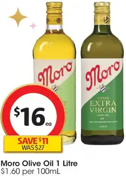 Coles Moro Olive Oil offer