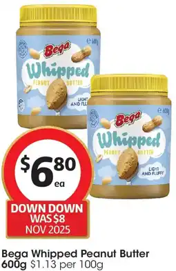 Coles Bega Whipped Peanut Butter offer