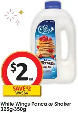 Coles White Wings Pancake Shaker offer