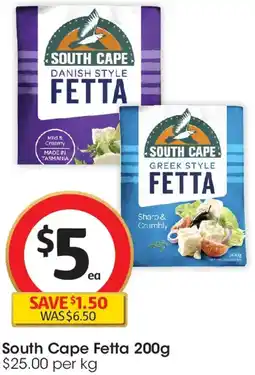 Coles South Cape Fetta offer