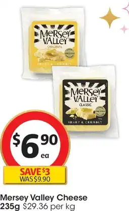 Coles Mersey Valley Cheese offer