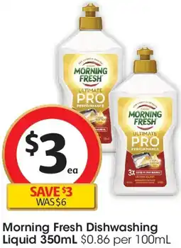 Coles Morning Fresh Dishwashing Liquid offer
