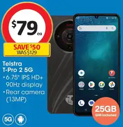 Coles Telstra t-pro 2 5g offer