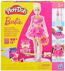 Target Playdoh Barbie Ruffles Bows offer