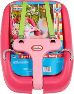 Target Little Tikes Snug N Secure Swing - Magenta offer