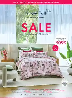 Pillow Talk Lalisa quilt cover set offer