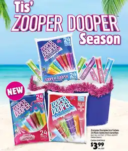 Campbells Wholesale Zooper Dooper Ice Tubes offer