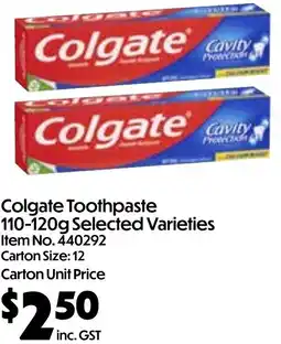 Campbells Wholesale Colgate Toothpaste offer