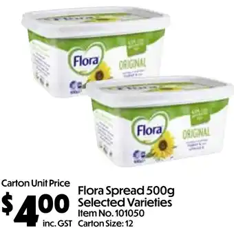 Campbells Wholesale Flora Spread offer