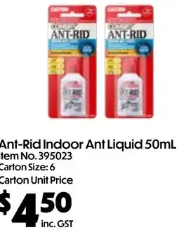 Campbells Wholesale Ant-Rid Indoor Ant Liquid offer