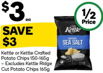 Kettle or Kettle Crafted Potato Chips