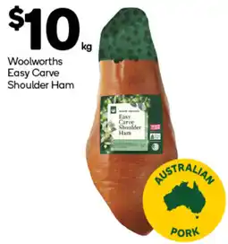 Woolworths Woolworths Easy Carve Shoulder Ham offer