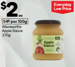 Woolworths Woolworths Apple Sauce offer