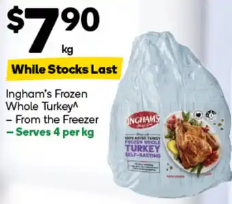 Ingham's Frozen Whole Turkey