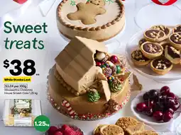 Woolworths Woolworths Christmas House Smash Cake offer