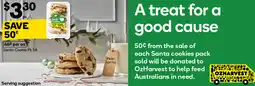 Woolworths Santa Cookie Pk 5 offer