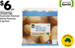 Woolworths Australian Washed White Potatoes offer