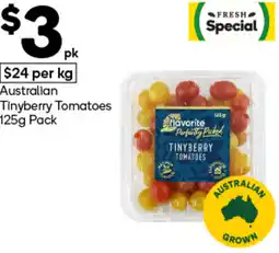 Woolworths Australian tinyberry tomatoes offer