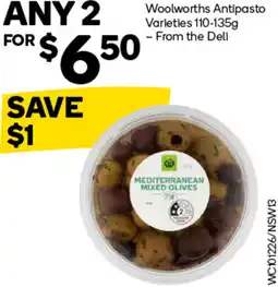 Woolworths Woolworths Antipasto Varieties offer