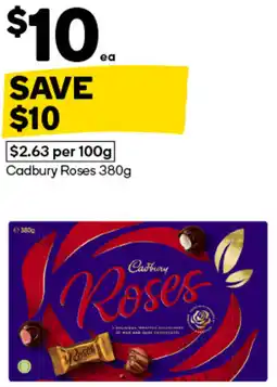 Woolworths Cadbury Roses offer
