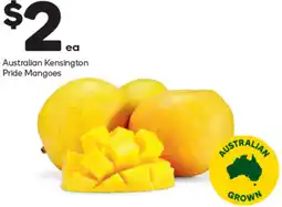 Woolworths Australian Kensington Pride Mangoes offer