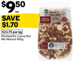 Woolworths Woolworths Luxury Nut Mix Natural offer