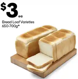 Woolworths Bread Loaf Varieties offer