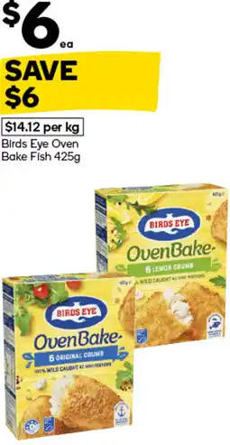 Woolworths Birds Eye Oven Bake Fish offer
