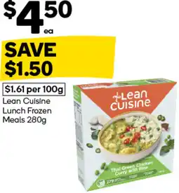 Woolworths Lean Cuisine Lunch Frozen Meals offer