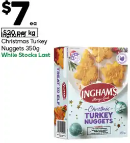 Woolworths Christmas Turkey Nuggets offer