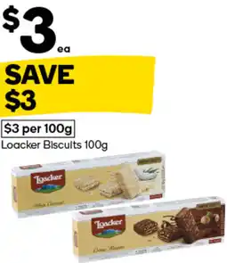 Woolworths Loacker Biscuits offer