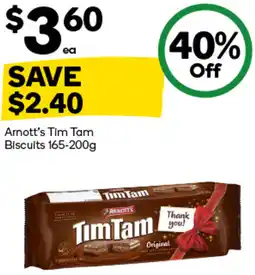 Woolworths Arnott's Tim Tam Biscuits offer