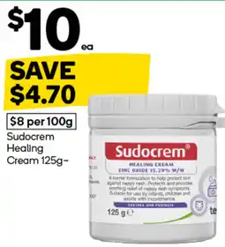 Woolworths Sudocrem Healing Cream offer