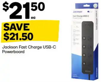 Jackson fast charge usb-c powerboard