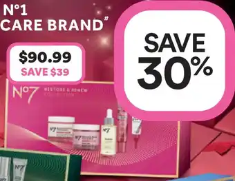Priceline No7 Restore & Renew Collection offer