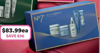 Priceline No7 Lift & Luminate Collection offer