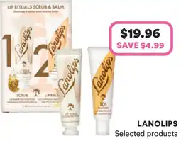Priceline Lanolips Lip Rituals Scrub & Balm offer