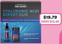 Priceline L'Oréal Paris Hyaluronic Acid Expert Duo offer