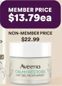 Priceline Aveeno Calm+Restore Oat Gel Moisturiser offer