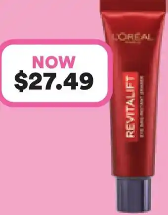 Priceline L'Oréal Paris Revitalift Laser Instant Eye Bag Eraser offer