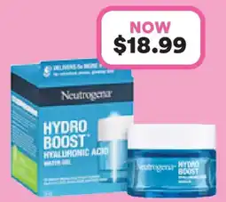 Priceline Neutrogena® Hydro Boost Hyaluronic Acid Water Face Gel offer