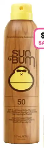 Priceline Sun Bum Premium Moisturising Sunscreen Spray SPF 50 offer