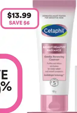 Priceline Cetaphil Bright Healthy Radiance Gentle Renewing Cleanser offer