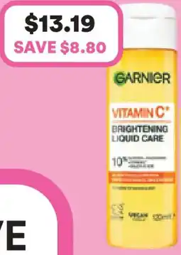 Priceline Garnier Vitamin C Brightening Liquid Care offer