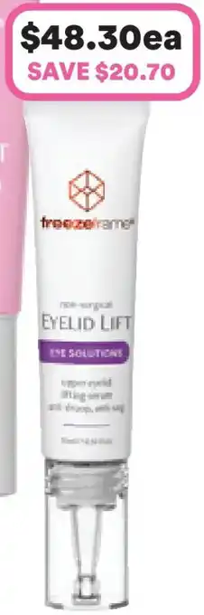 Priceline Freezeframe Non-surgical Eyelid Lift offer