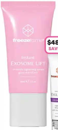 Priceline Freezeframe Instant Exosome Lift offer