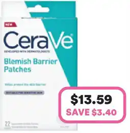 Priceline CeraVe Blemish Barrier Patches offer